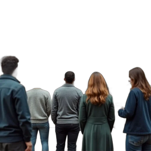 jacket, staff, concept art, fog transparent PNG cut-out