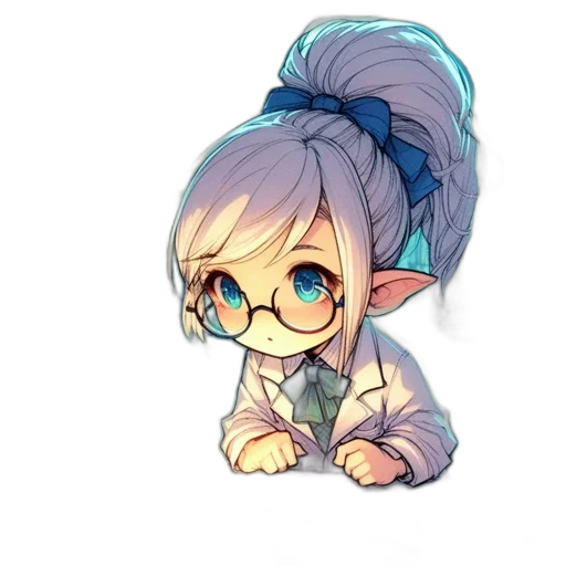 staff, creature, dragon, anime transparent PNG cut-out
