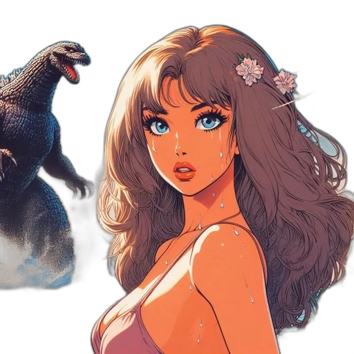 creature, concept art, comic book art, fantasy art transparent PNG cut-out