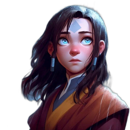 face, staff, dragon, jacket transparent PNG cut-out