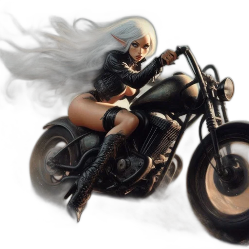 concept art, fantasy art, comic book art, photorealistic transparent PNG cut-out