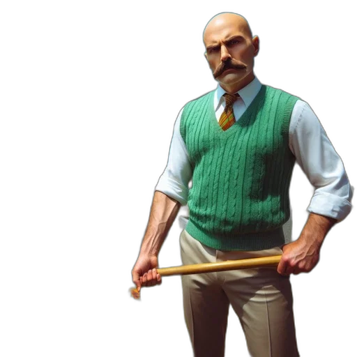 staff, jacket, sword, furniture transparent PNG cut-out