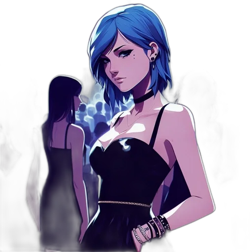 dress, jewelry, concept art, cartoon transparent PNG cut-out
