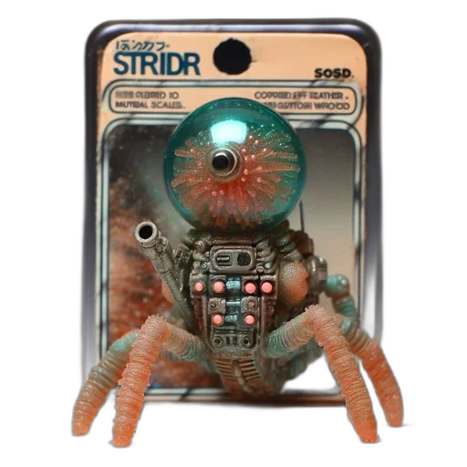 robot, creature, mask, cyberpunk transparent PNG cut-out