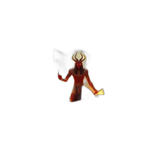 staff, creature, mask, weapon transparent PNG cut-out