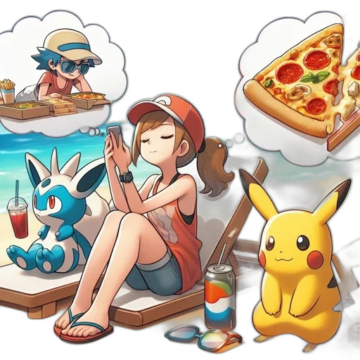 food, concept art, pixel art, fantasy art transparent PNG cut-out