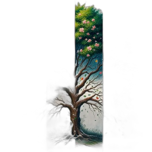 tree, staff, umbrella, sword transparent PNG cut-out