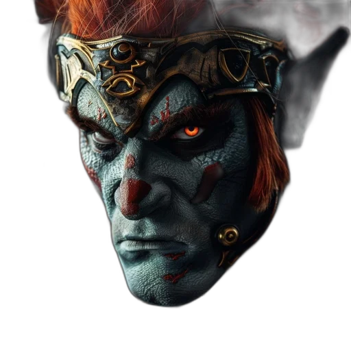 mask, face, crown, jewelry transparent PNG cut-out