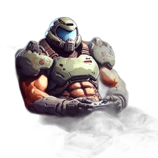robot, weapon, creature, mask transparent PNG cut-out
