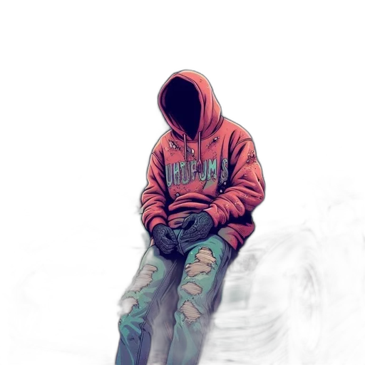 jacket, face, mask, robot transparent PNG cut-out