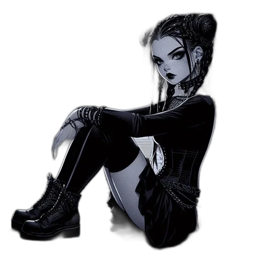 mask, shoes, dress, jacket transparent PNG cut-out