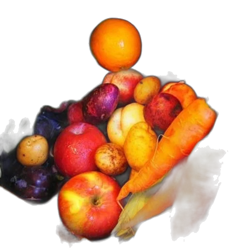 food, crown, jewelry, photorealistic transparent PNG cut-out