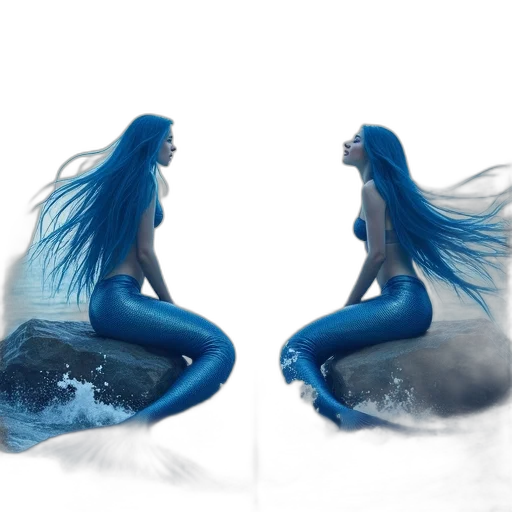 creature, hair, dress, concept art transparent PNG cut-out