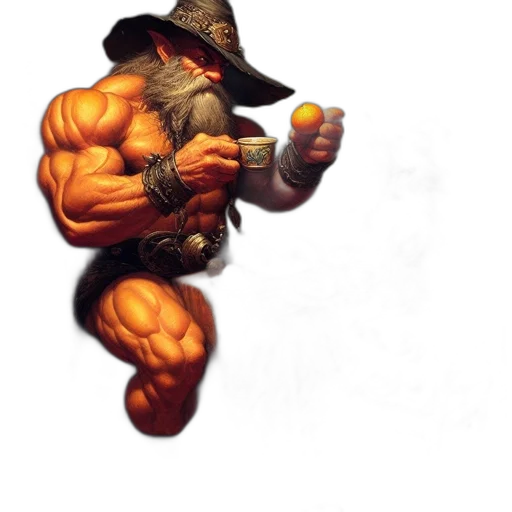 weapon, staff, hat, concept art transparent PNG cut-out