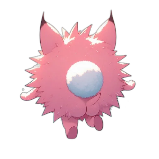 creature, animal, staff, hair transparent PNG cut-out