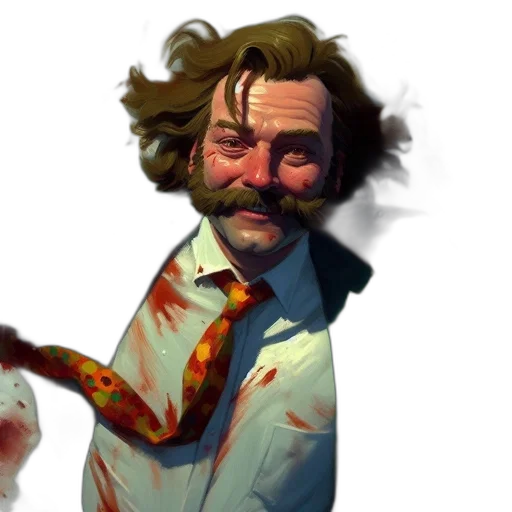 face, staff, concept art, comic book art transparent PNG cut-out
