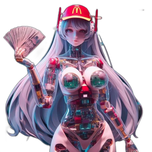 robot, food, dress, concept art transparent PNG cut-out