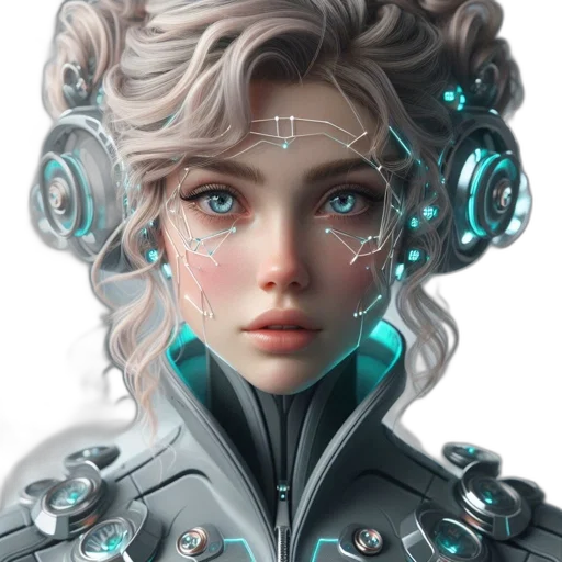 robot, face, crown, mask transparent PNG cut-out