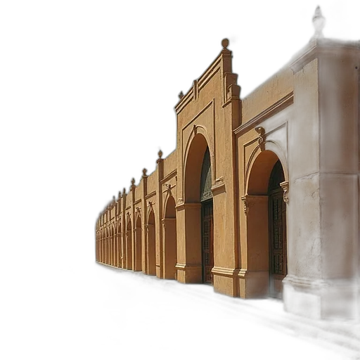 building, 3d render, concept art, photorealistic transparent PNG cut-out