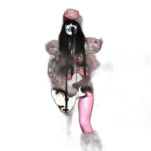 mask, creature, shoes, dress transparent PNG cut-out