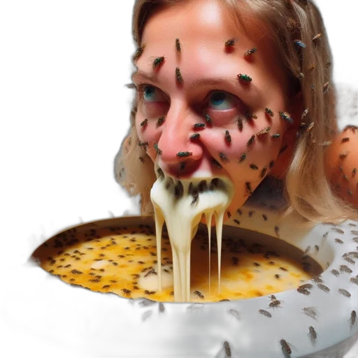 food, mask, face, creature transparent PNG cut-out