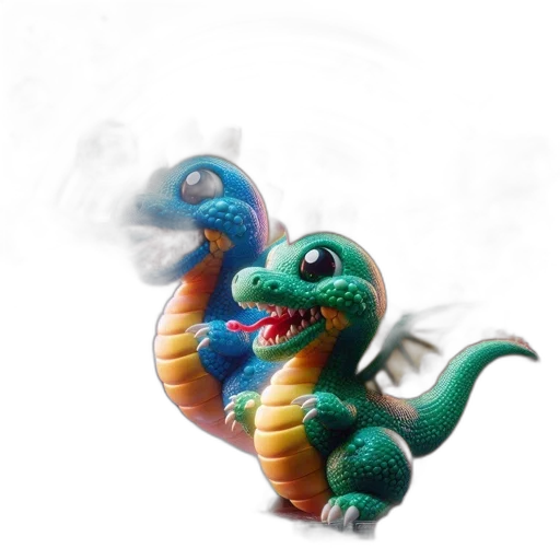 dragon, creature, staff, concept art transparent PNG cut-out
