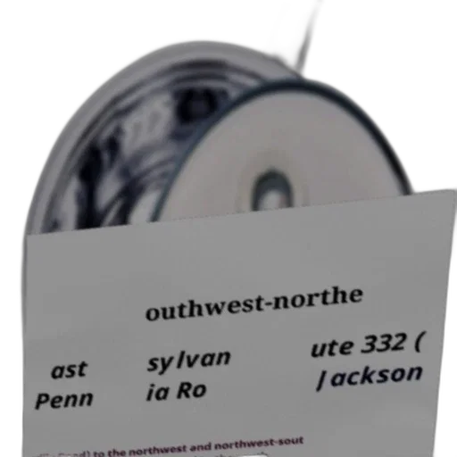 map, showing, route, pennsylvania transparent PNG cut-out