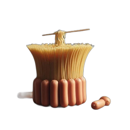 food, hair, furniture, crown transparent PNG cut-out