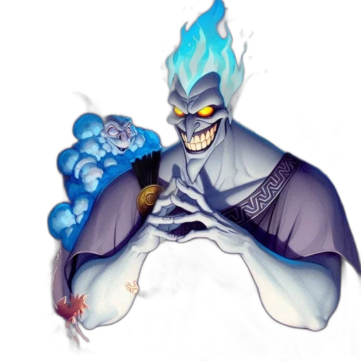 staff, dragon, mask, creature transparent PNG cut-out