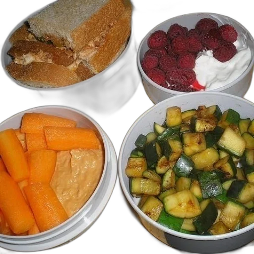 food, colorful, spread, including transparent PNG cut-out