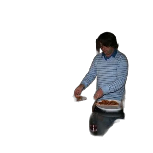food, jacket, shoes, staff transparent PNG cut-out