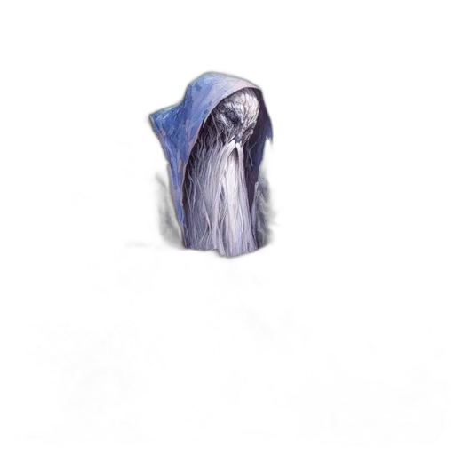mask, hair, face, creature transparent PNG cut-out
