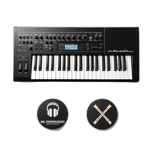 black, electronic, keyboard, sleek transparent PNG cut-out
