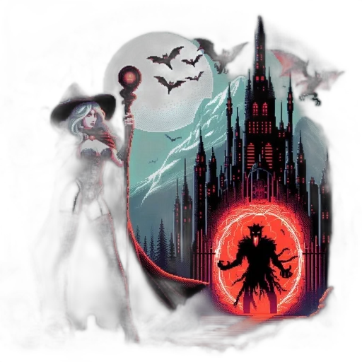 concept art, fantasy art, comic book art, watercolor transparent PNG cut-out