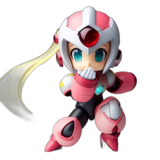 robot, weapon, 3d render, concept art transparent PNG cut-out