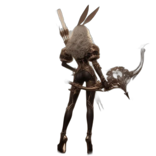 creature, staff, animal, weapon transparent PNG cut-out