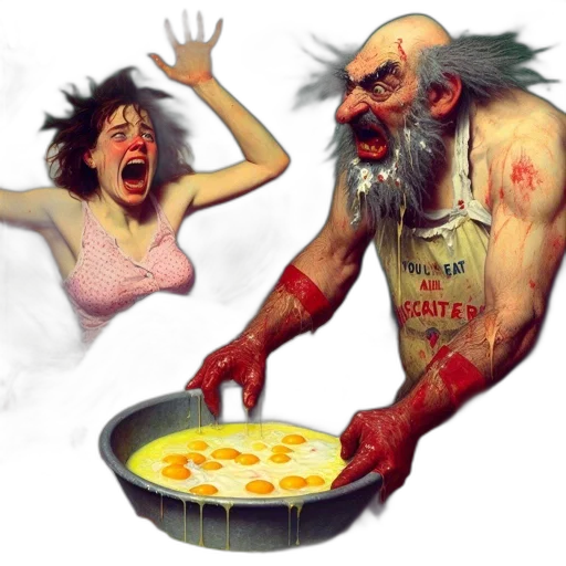 food, concept art, fantasy art, comic book art transparent PNG cut-out