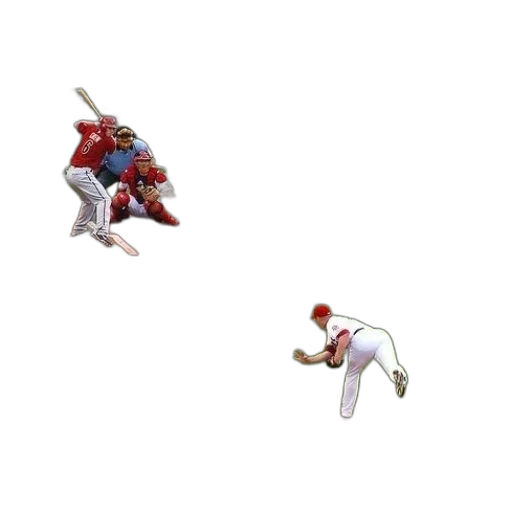pixel art, concept art, 3d render, baseball transparent PNG cut-out