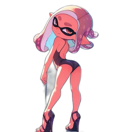 dress, weapon, staff, creature transparent PNG cut-out