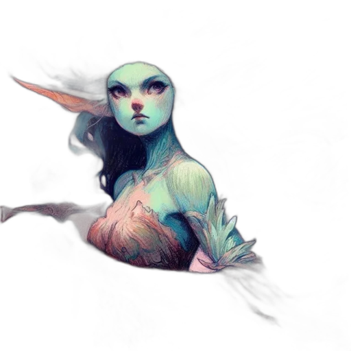 creature, dragon, fantasy art, concept art transparent PNG cut-out