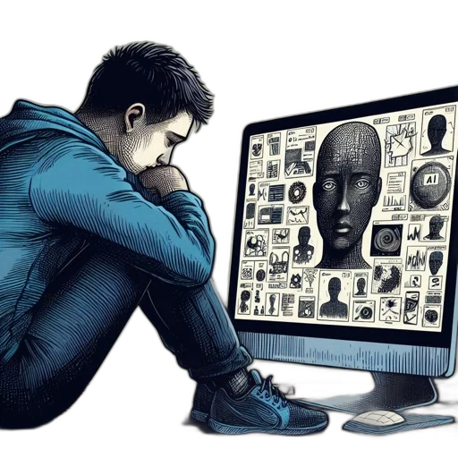 robot, mask, face, cyberpunk transparent PNG cut-out