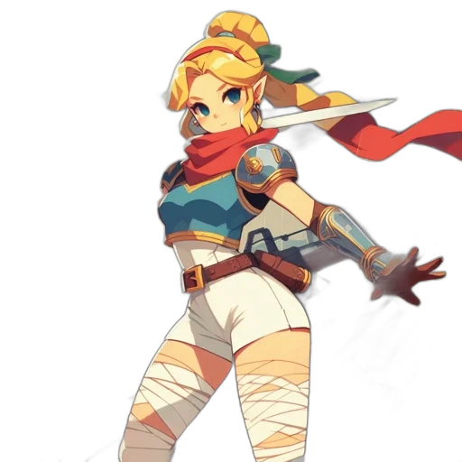 staff, sword, weapon, dress transparent PNG cut-out