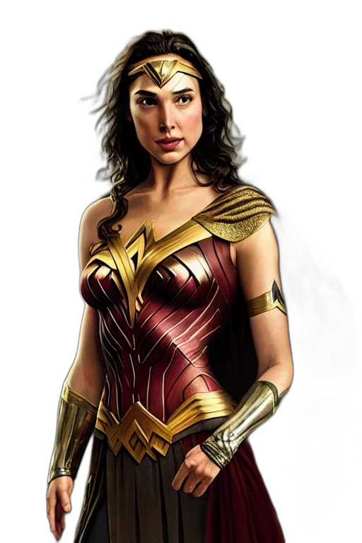 comic book art, concept art, fantasy art, photorealistic transparent PNG cut-out