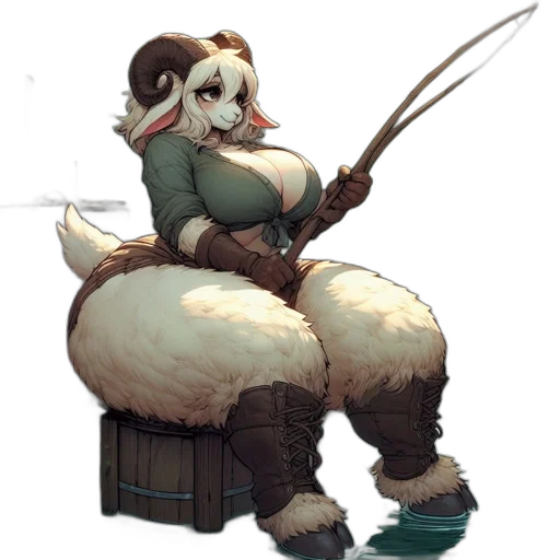 staff, weapon, animal, concept art transparent PNG cut-out