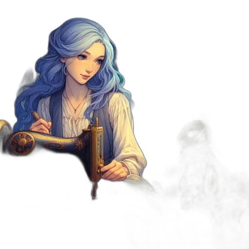 staff, sword, fantasy art, concept art transparent PNG cut-out