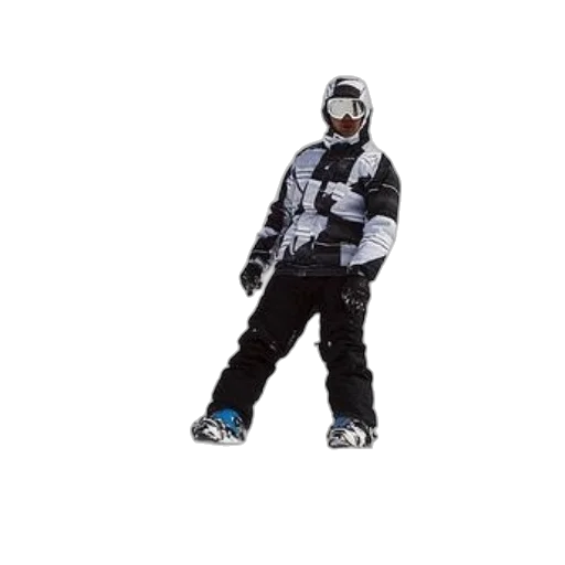 jacket, robot, weapon, staff transparent PNG cut-out