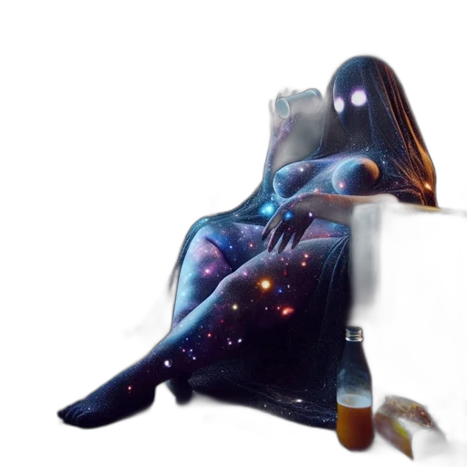 dress, bottle, robot, creature transparent PNG cut-out