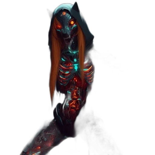 staff, mask, creature, weapon transparent PNG cut-out