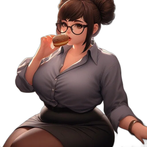 staff, dress, food, jacket transparent PNG cut-out