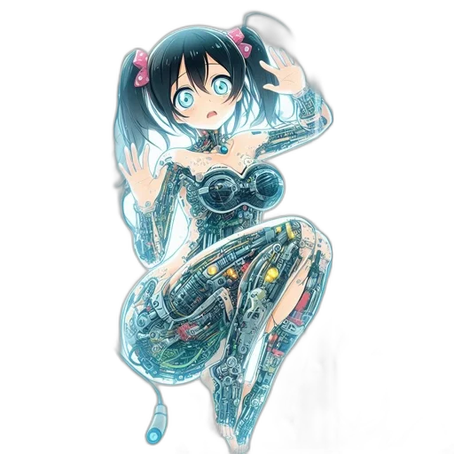 dress, robot, jewelry, mask transparent PNG cut-out